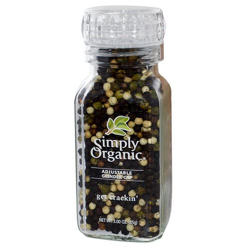 Simply Organic, Get Crackin, Peppercorn Mix, 3.00 oz (85 g) Review