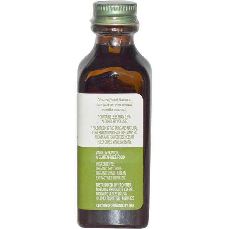 Vanilj, Kryddor, Örter, Extrakt: Simply Organic, Madagascar Vanilla, Non-Alcoholic Flavoring, Farm Grown, 2 fl oz (59 ml)