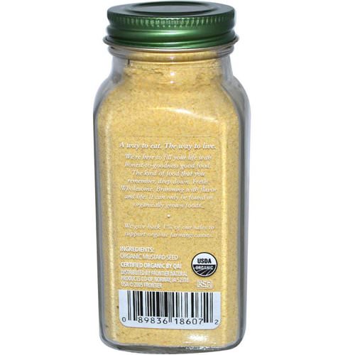 Simply Organic, Mustard, 3.07 oz (87 g) Review
