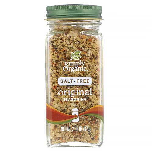 Simply Organic, Original Seasoning, Salt-Free, 2.30 oz (67 g) Review