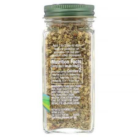 Kryddor, Örter: Simply Organic, Savory Seasoning, Salt-Free, 2.00 oz (57 g)