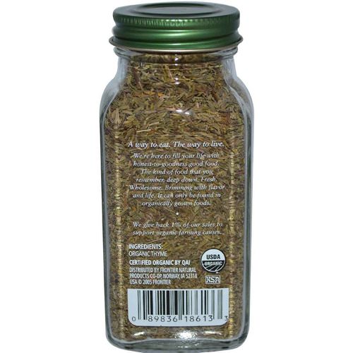 Simply Organic, Thyme, 0.78 oz (22 g) Review