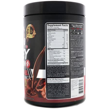 Vassleprotein, Idrottsnäring: Six Star, Six Star Pro Nutrition, 100% Whey Protein Plus, Elite Series, Triple Chocolate, 2 lbs (907 g)