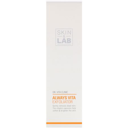 Rengöringsmedel, Ansikts Tvätt, K-Beauty Cleanse, Skrubba: Skin&Lab, Dr. Vita Clinic, Always Vita Exfoliator, 120 ml