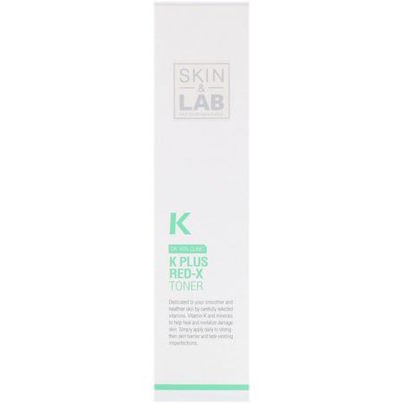 Toners, K-Beauty Cleanse, Scrub, Tone: Skin&Lab, Dr. Vita Clinic, K Plus Red-X Toner, 150 ml