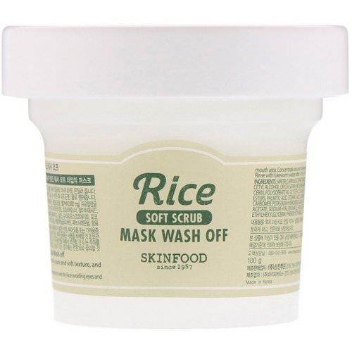 Skinfood, Rice Mask Wash Off, 3.52 oz (100 g) Review