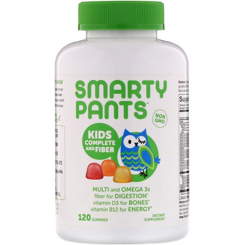 SmartyPants, Kids Complete and Fiber, 120 Gummies Review