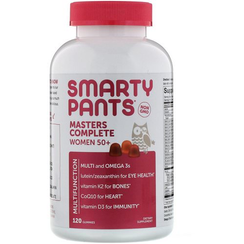 SmartyPants, Masters Complete Women 50+, 120 Gummies Review