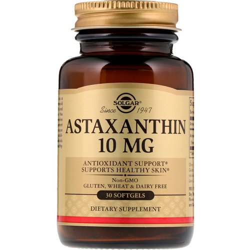 Solgar, Astaxanthin, 10 mg, 30 Softgels Review