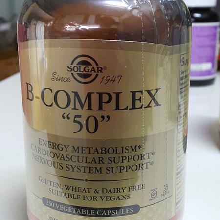 Solgar Vitamin B Complex - Vitamin B-Komplex, Vitamin B, Vitaminer, Kosttillskott