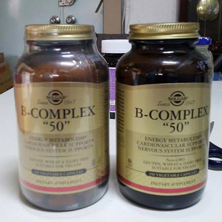 Solgar Vitamin B-Komplex, Vitamin B, Vitaminer, Kosttillskott