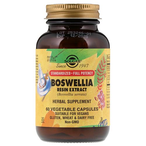 Solgar, Boswellia Resin Extract, 60 Vegetable Capsules Review