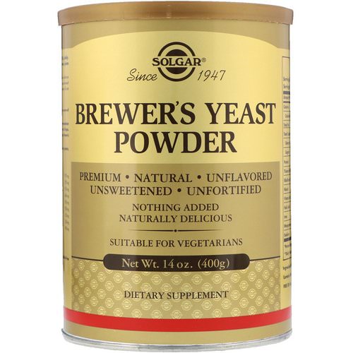 Solgar, Brewer's Yeast Powder, 14 oz (400 g) Review