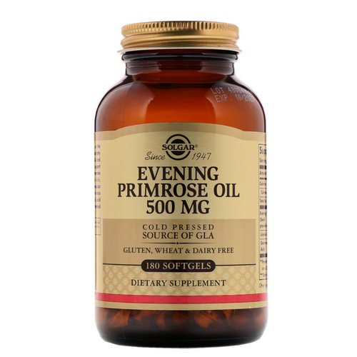 Solgar, Evening Primrose Oil, 500 mg, 180 Softgels Review