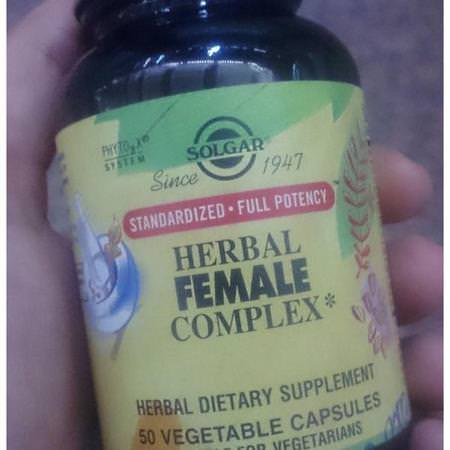 Solgar Women's Health Herbal Formulas - Örter, Homeopati, Örter, Kvinnors Hälsa