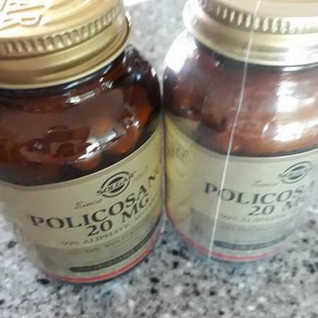 Solgar Policosanol - Policosanol, Antioxidanter, Kosttillskott