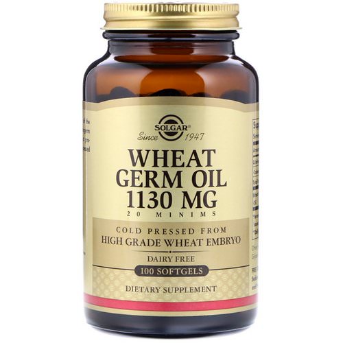 Solgar, Wheat Germ Oil, 1,130 mg, 100 Softgels Review