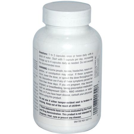 5-Htp, Vikt, Kost, Kosttillskott: Source Naturals, 5-HTP, 50 mg, 120 Capsules