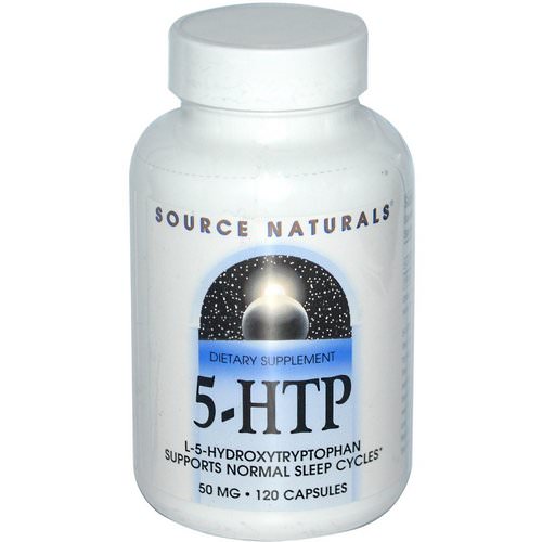 Source Naturals, 5-HTP, 50 mg, 120 Capsules Review