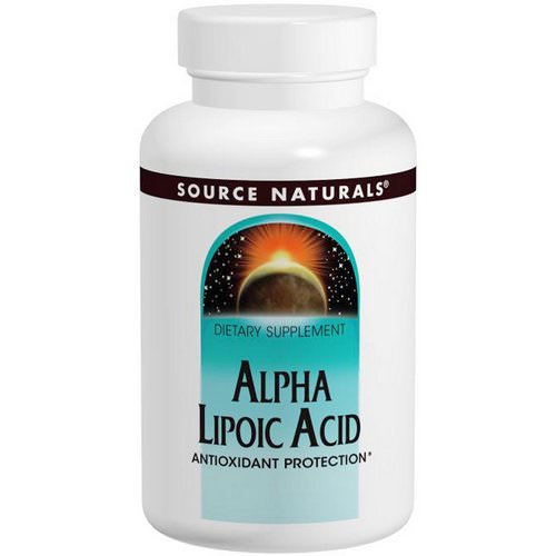 Source Naturals, Alpha Lipoic Acid, 100 mg, 120 Tablets Review