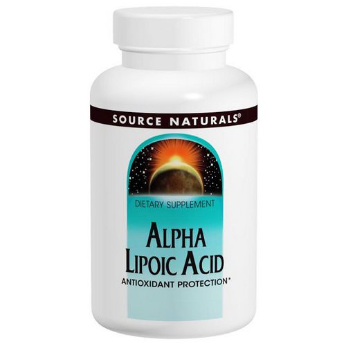 Source Naturals, Alpha Lipoic Acid, 200 mg, 120 Tablets Review
