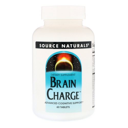 Source Naturals, Brain Charge, 60 Tablets Review