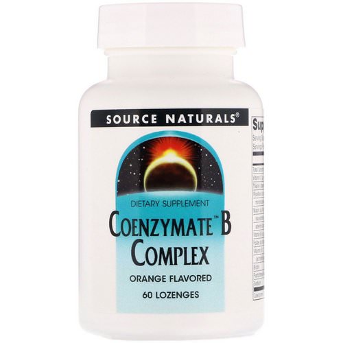 Source Naturals, Coenzymate B Complex, Orange Flavored, 60 Lozenges Review