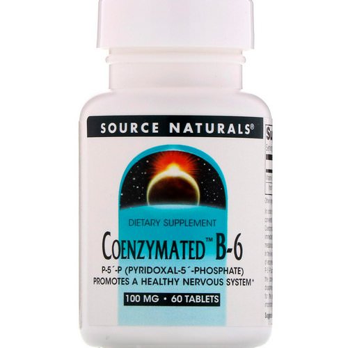 Source Naturals, Coenzymated B-6, 100 mg, 60 Tablets Review