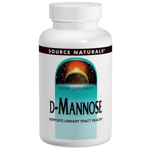 Source Naturals, D-Mannose, 500 mg, 120 Capsules Review