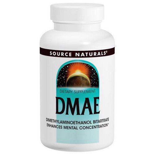 Source Naturals, DMAE, 351 mg, 200 Tablets Review