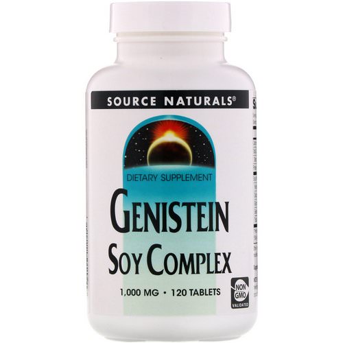 Source Naturals, Genistein Soy Complex, 1,000 mg, 120 Tablets Review