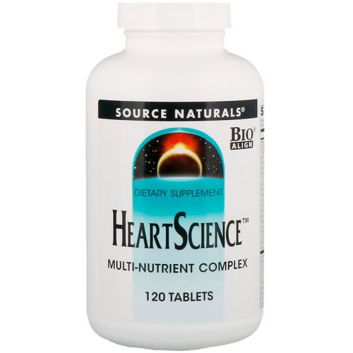 Source Naturals, Heart Science, Multi-Nutrient Complex, 120 Tablets Review