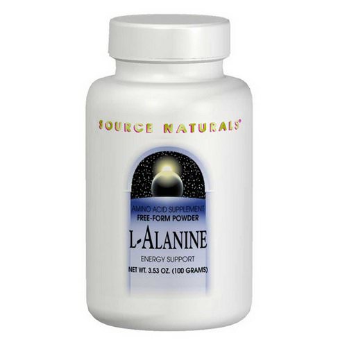 Source Naturals, L-Alanine, 3.53 oz (100 g) Review