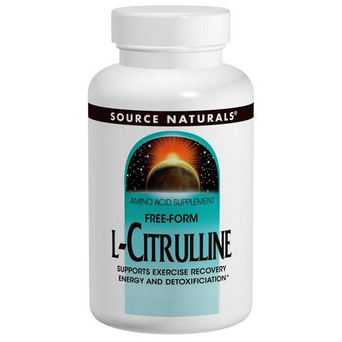 Source Naturals, L-Citrulline, Free-Form, 120 Tablets Review