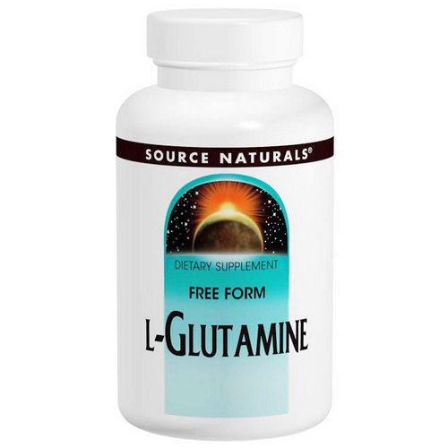Source Naturals, L-Glutamine, 500 mg, 100 Capsules Review
