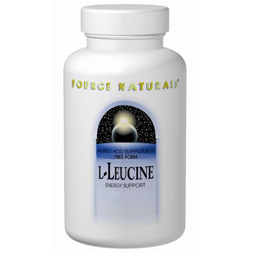 Source Naturals, L-Leucine, 500 mg, 240 Capsules Review