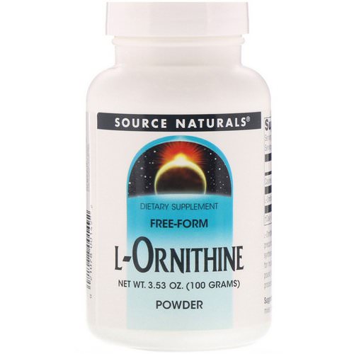 Source Naturals, L-Ornithine Powder, 3.53 oz (100 g) Review