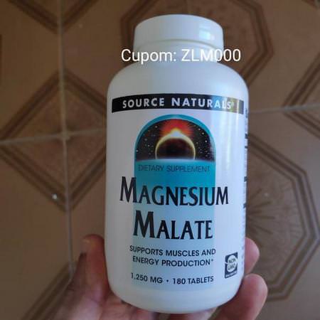 Source Naturals Magnesium, Mineraler, Kosttillskott