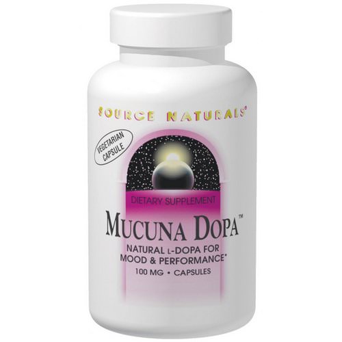Source Naturals, Mucuna Dopa, 100 mg, 120 Capsules Review