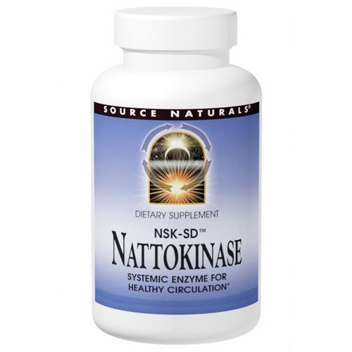 Source Naturals, NSK-SD, Nattokinase, 100 mg, 30 Capsules Review