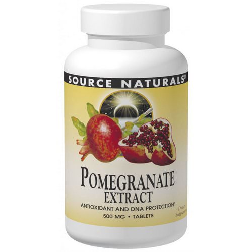 Source Naturals, Pomegranate Extract, 240 Tablets Review