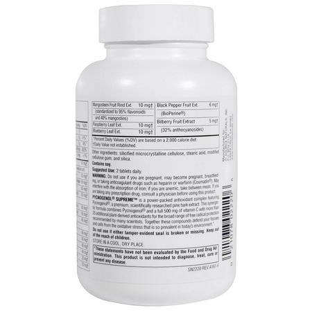Source Naturals Pycnogenol - Pyknogenol, Extrakt Av Tallbark, Antioxidanter, Kosttillskott