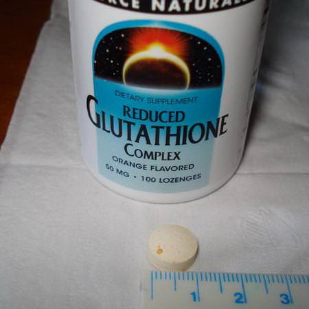 Source Naturals L-Glutathione - L-Glutation, Antioxidanter, Kosttillskott