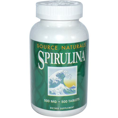 Source Naturals, Spirulina, 500 mg, 500 Tablets Review