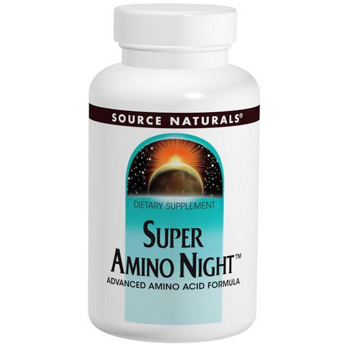 Source Naturals, Super Amino Night, 240 Tablets Review