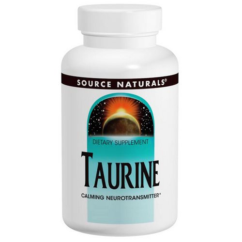 Source Naturals, Taurine 1000, 1,000 mg, 120 Capsules Review