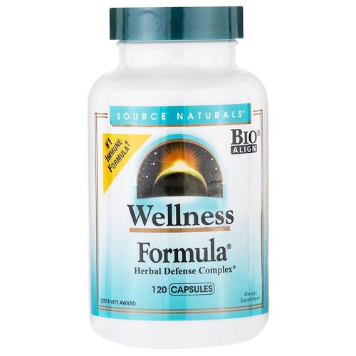 Source Naturals, Wellness Formula, Herbal Defense Complex, 120 Capsules Review