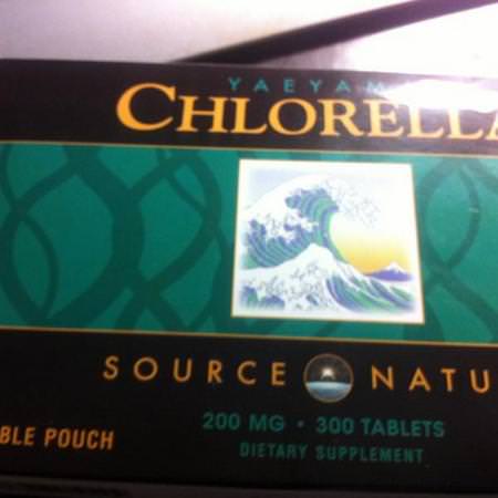 Source Naturals Chlorella, Alger, Superfoods, Greener