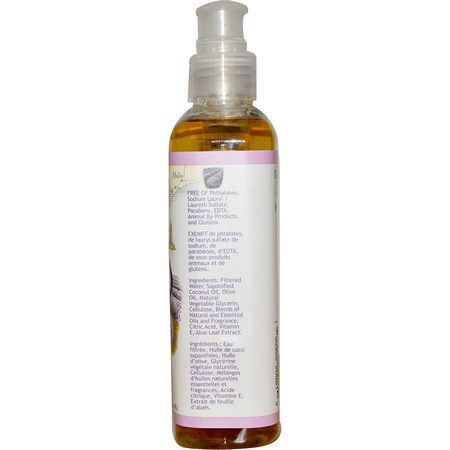 Handtvål, Dusch, Bad: South of France, Lavender Fields, Hand Wash with Soothing Aloe Vera, 8 oz (236 ml)