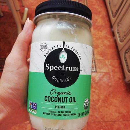 Spectrum Culinary Coconut Oil - Kokosnötolja, Kokosnöttillskott